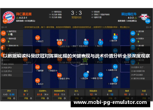 以数据解读科曼欧冠对阵莱比锡的关键表现与战术价值分析全景深度观察