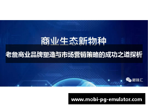 老詹商业品牌塑造与市场营销策略的成功之道探析